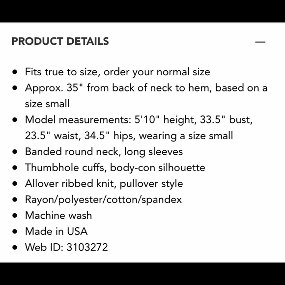 LNA Dark Grey/Black Sweater Dress NWT - Picture 3 of 5